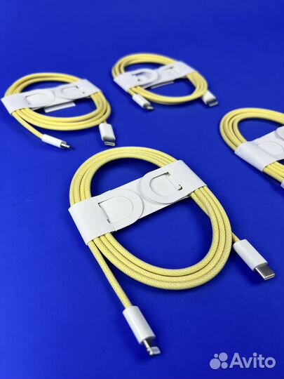 Кабель Lighting - Type-C Yellow