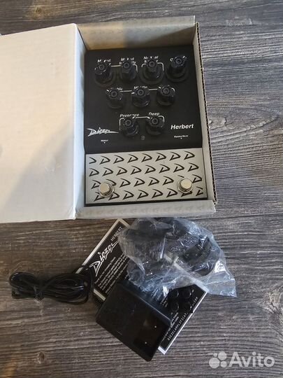 Diezel Herbert Pedal.Гитарный преамп Педаль