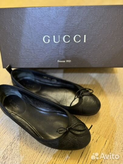 Балетки gucci 35,5