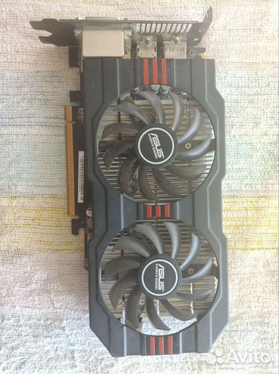 Видеокарта asus R7260X 2GB
