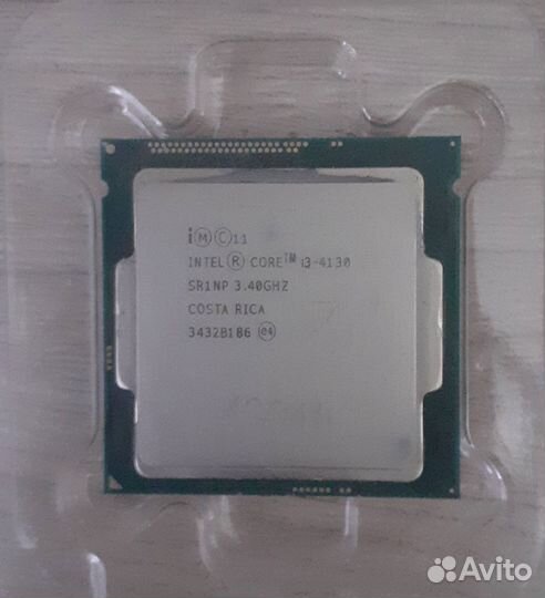 Процессор intel core i3 4130 3.40GHz