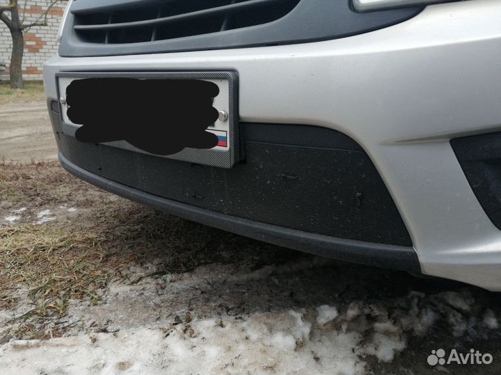 Зимняя заглушка бампера Гранта