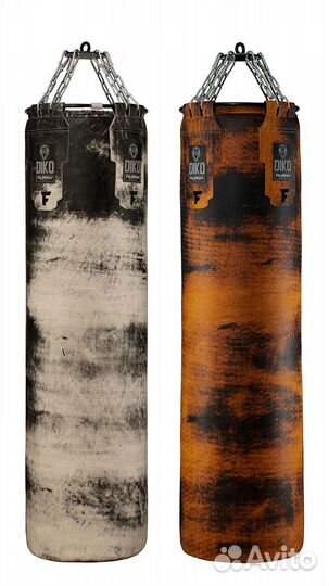 Боксёрский мешок Diko Filippov на цепях (буйволина