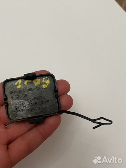 Заглушка переднего бампера Mercedes ML GL W164