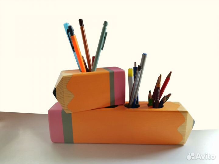 Карандашница подарок на 1 сентября