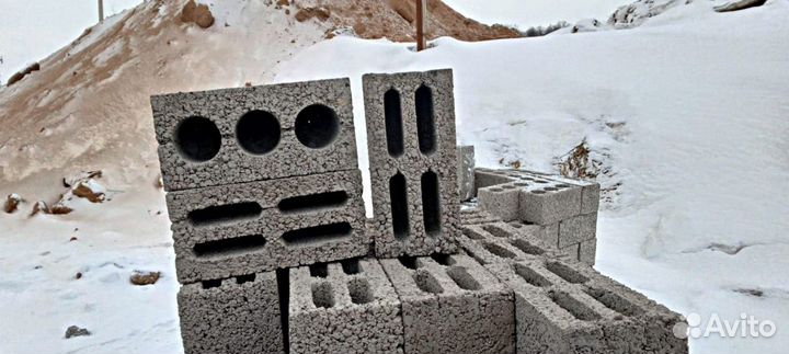 Керамзитобетонный блок DAV#5301