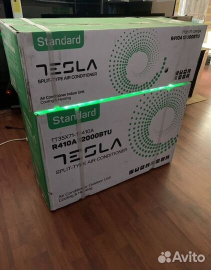 Супер кондиционер Tesla 40 м2 климат-контроль