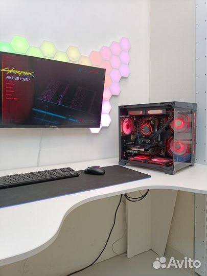Игровой пк Ryzen 5 7500f RTX 4060 8Gb DDR5 32Gb 1T