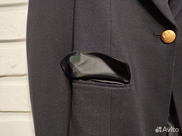 Пиджак синий женский 44 hallhuber Германия