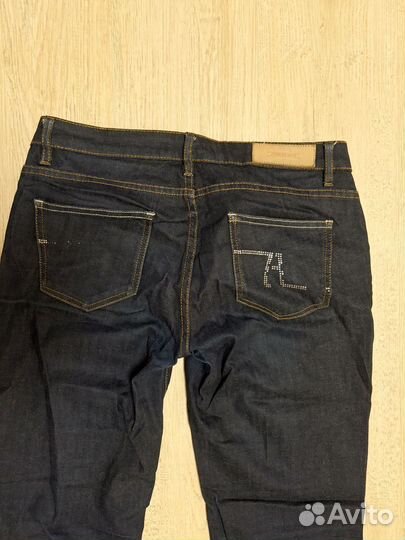 Джинсы zara 38 низкая посадка