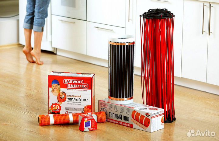 Кабельный тёплый пол daewoo enertec