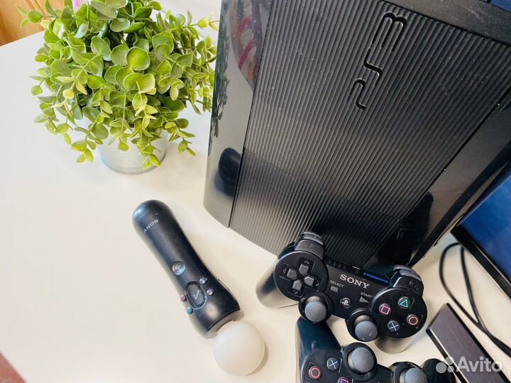 Sony PlayStation 3 Slim Superslim 500gb + 49 игр