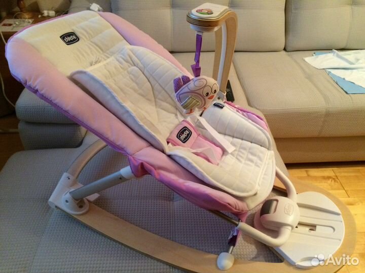 Детское кресло шезлонг Chicco I-feel