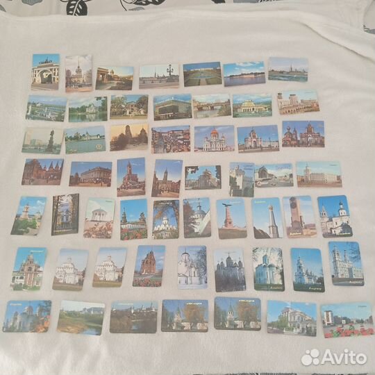 Календарики Города и Памятники архитектуры 327 шт