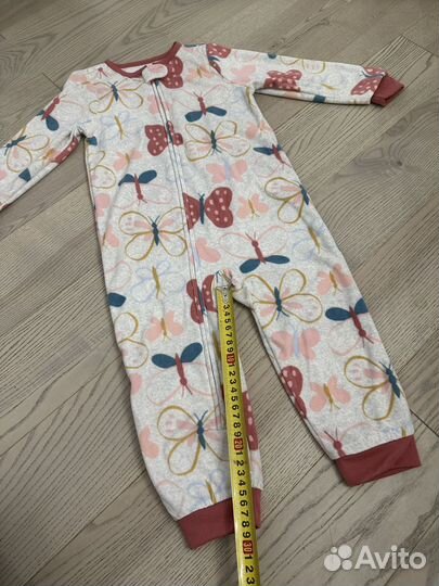 Флисовый комбинезон carters 3 т новый