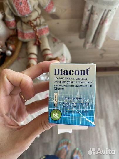 Тест полоски для глюкометра Diacont