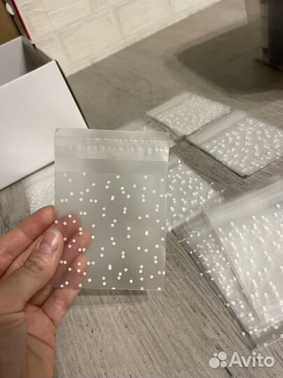 Пакетики 7х7 для упаковки