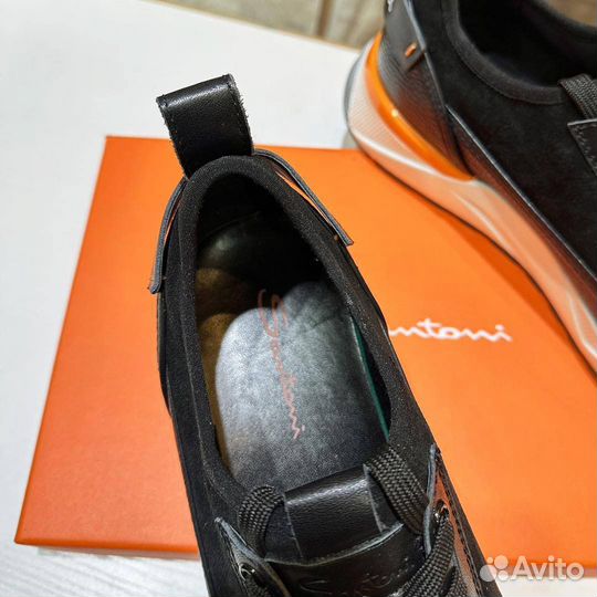 Кроссовки Santoni для деловых мужчин