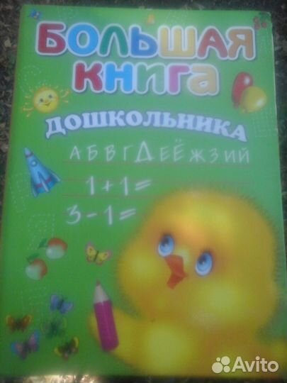 Большая книга дошкольника, пособия, учебники Звони