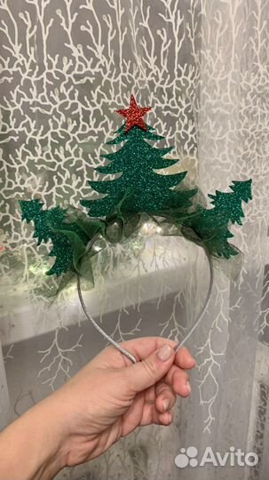 Ободок ёлочки