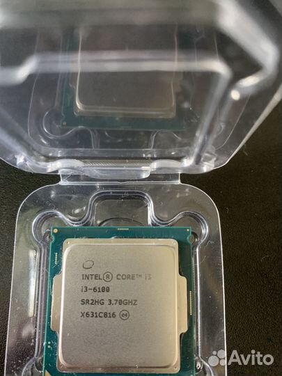 Cpu intel core i3 6100 socket LGA 1151