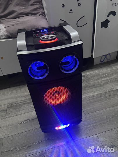 Колонка supra SMB-880 с караоке (140 вт)