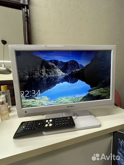 Телевизор Supra 18 полностью рабочий