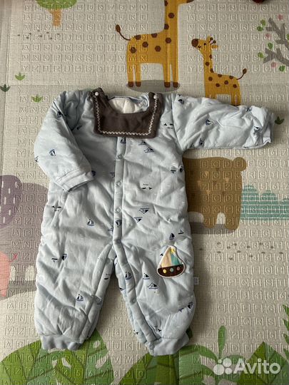 Комбинезон утепленный 80