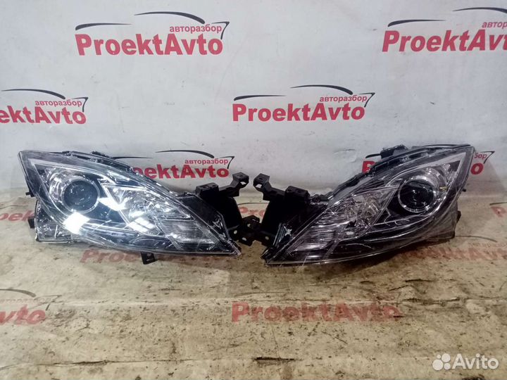 Фары передние mazda 6 GH рестайлинг