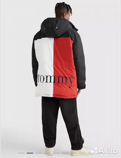 Tommy hilfiger пуховик