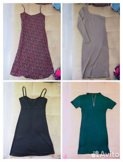 Платья пакетом женские 44 размер