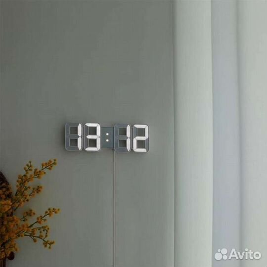 3 D часы цифровые светодиодные