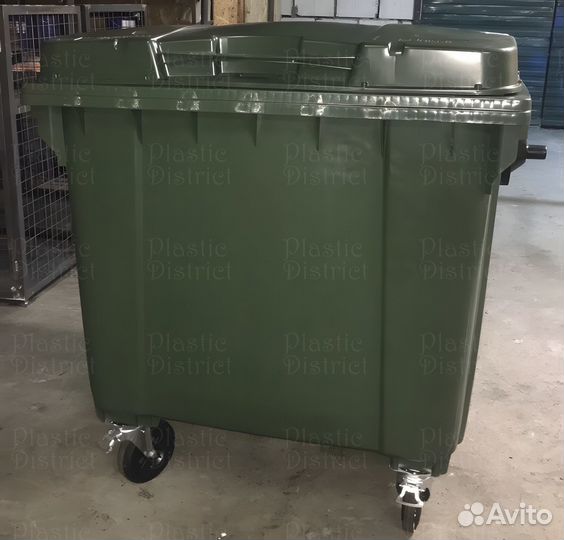 Мусорный евроконтейнер 1100л Ч2159