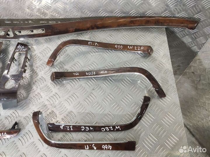 Накладка декоративная салона (комплект) Mercedes-B