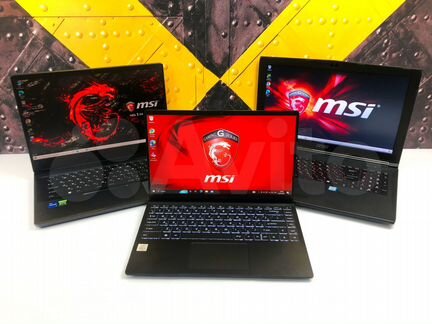 Игровой ноутбук MSI GTX 1050ti