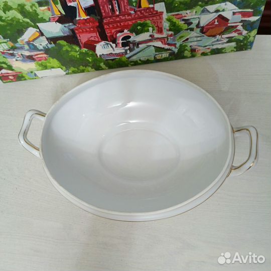 Фарфоровая супница СССР