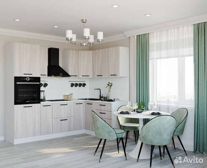 Кухонный гарнитур Sanvut угловой Шимо