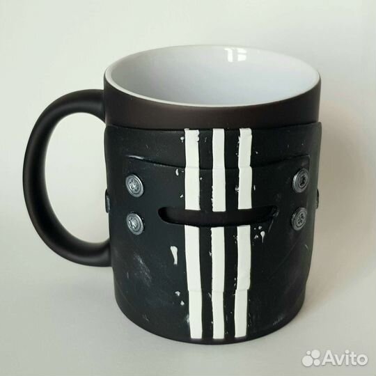 Черная кружка хамелеон Killa Escape from Tarkov