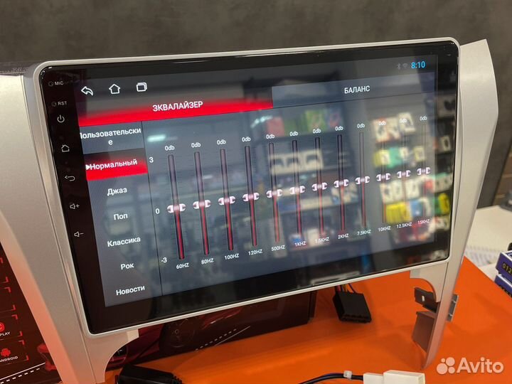 Магнитола toyota camry v50 android