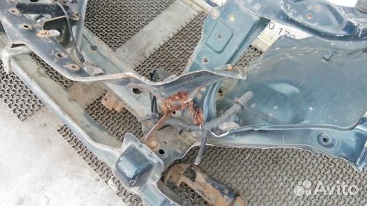 Морда рама (железная) mitsubishi pajero 4 (1DN13G3