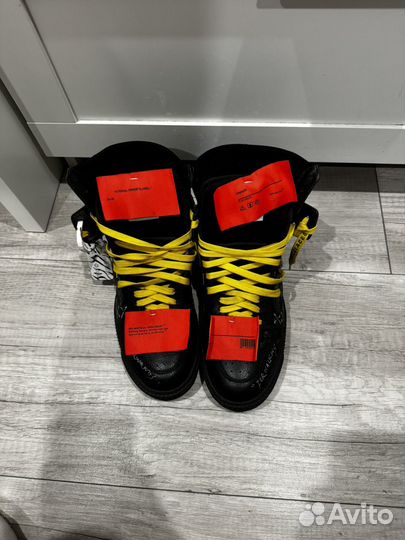 Кеды off white