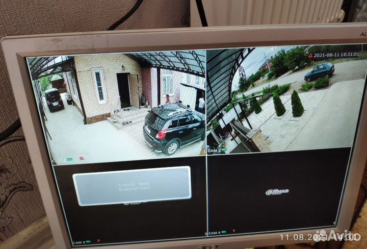 Видеонаблюдение с установкой