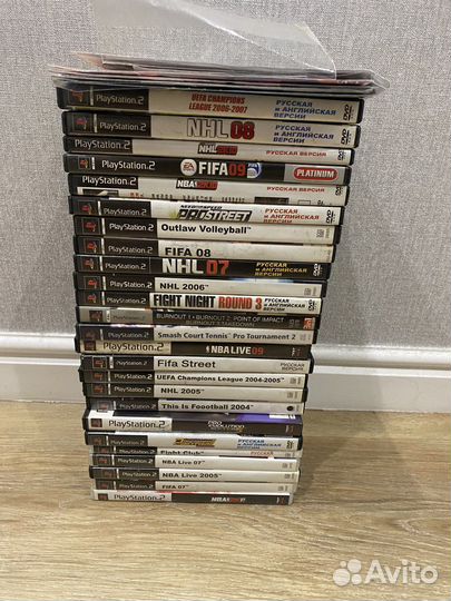Диски ps2 комплектом