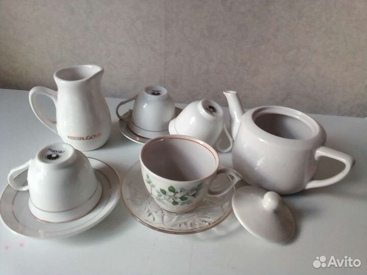 Сахарницы, бокалы наборы СССР