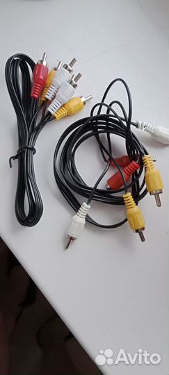 Кабель Hdmi и кабели тюльпаны