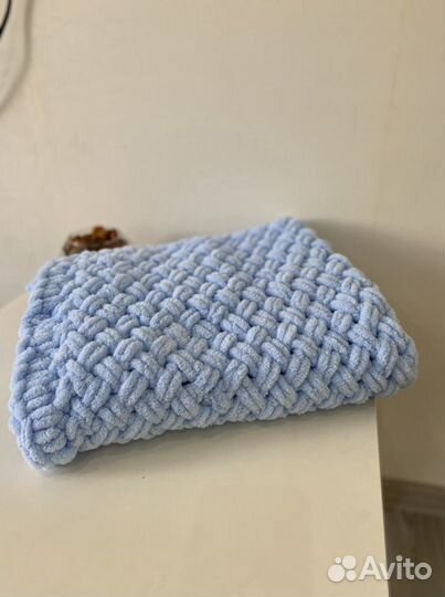 Плед плюшевый для новорожденных