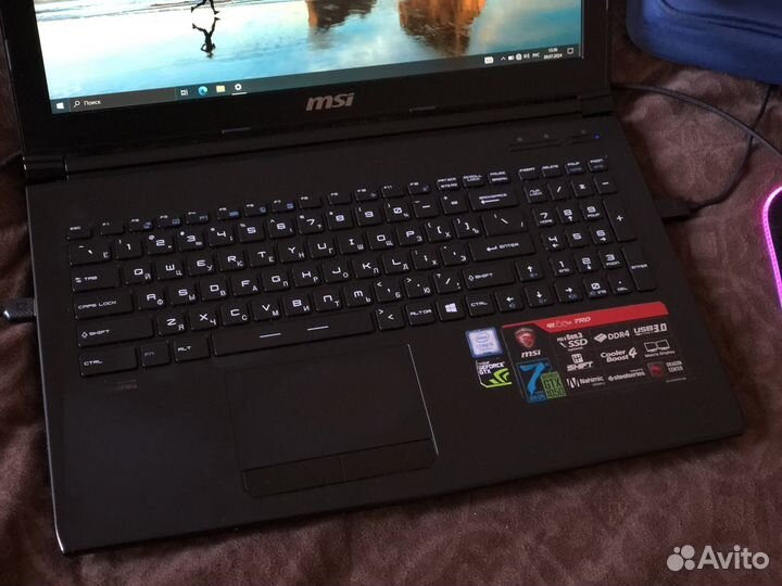 Игровой ноутбук MSI