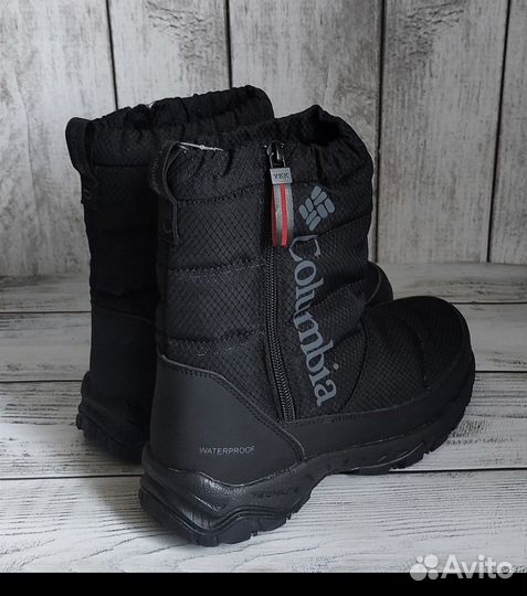 Дутики-сапожки женские на меху columbia