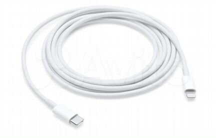 Кабель Apple Type-C to Lightning 1м белый RU