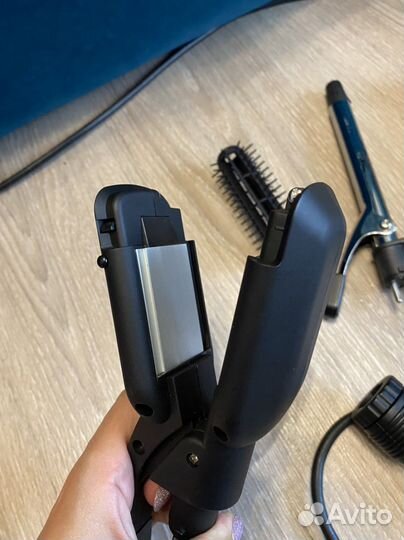 Плойка стайлер утюжок гофре для волос rowenta